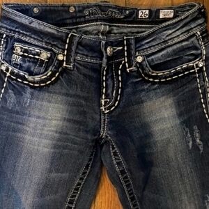Beautiful Miss Me Boot Jeans With 31" Inseam